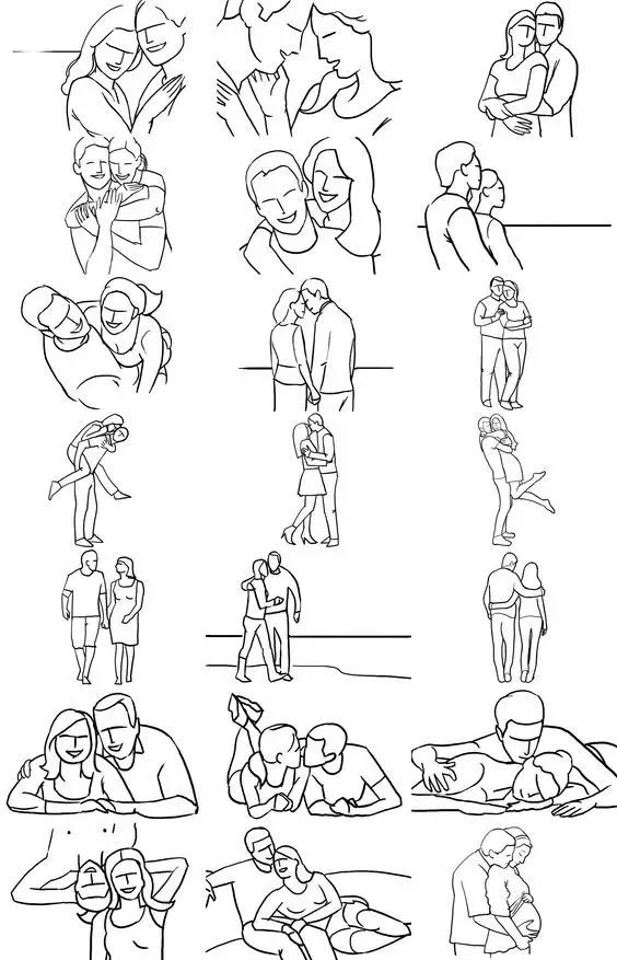 拍照必备干货-Pose大全