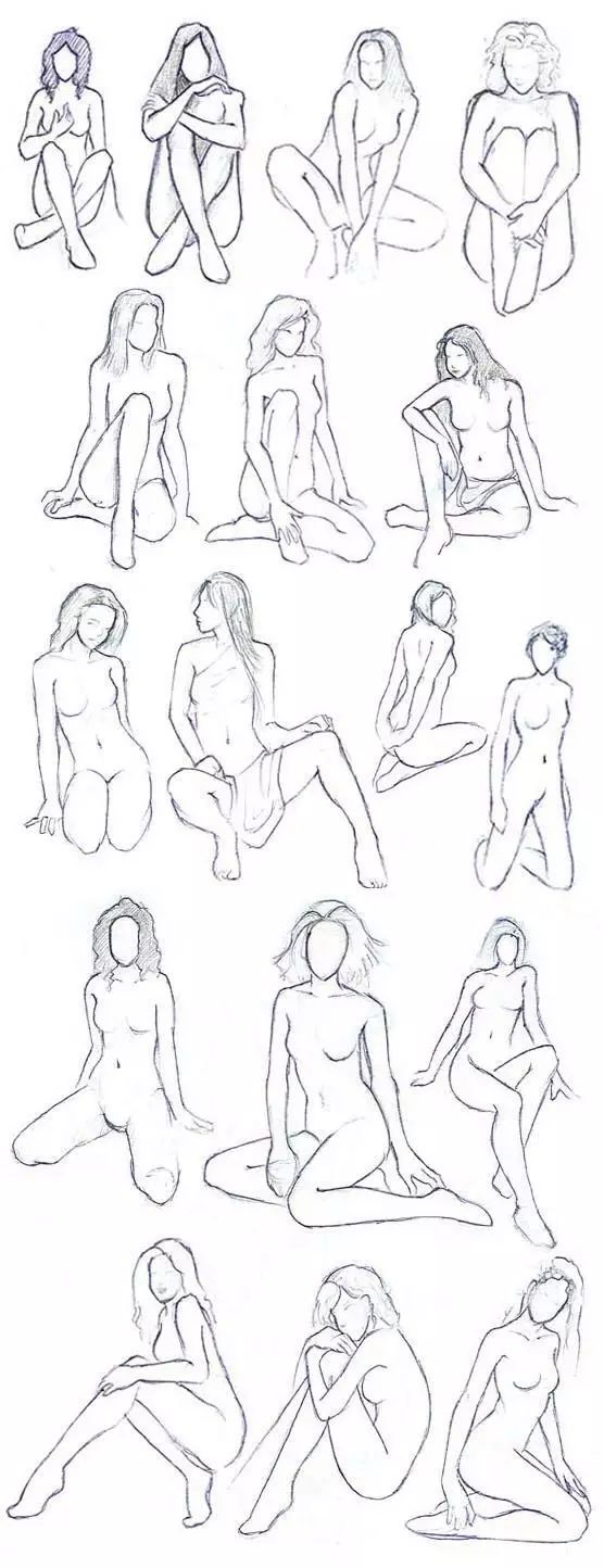 拍照必备干货-Pose大全