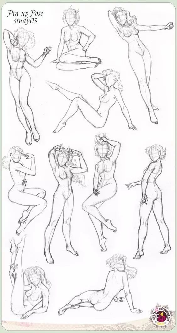 拍照必备干货-Pose大全