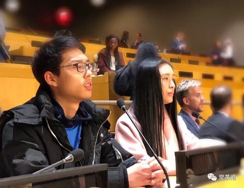 【觉茶道】汪云、郑耀添老师受邀走进联合国