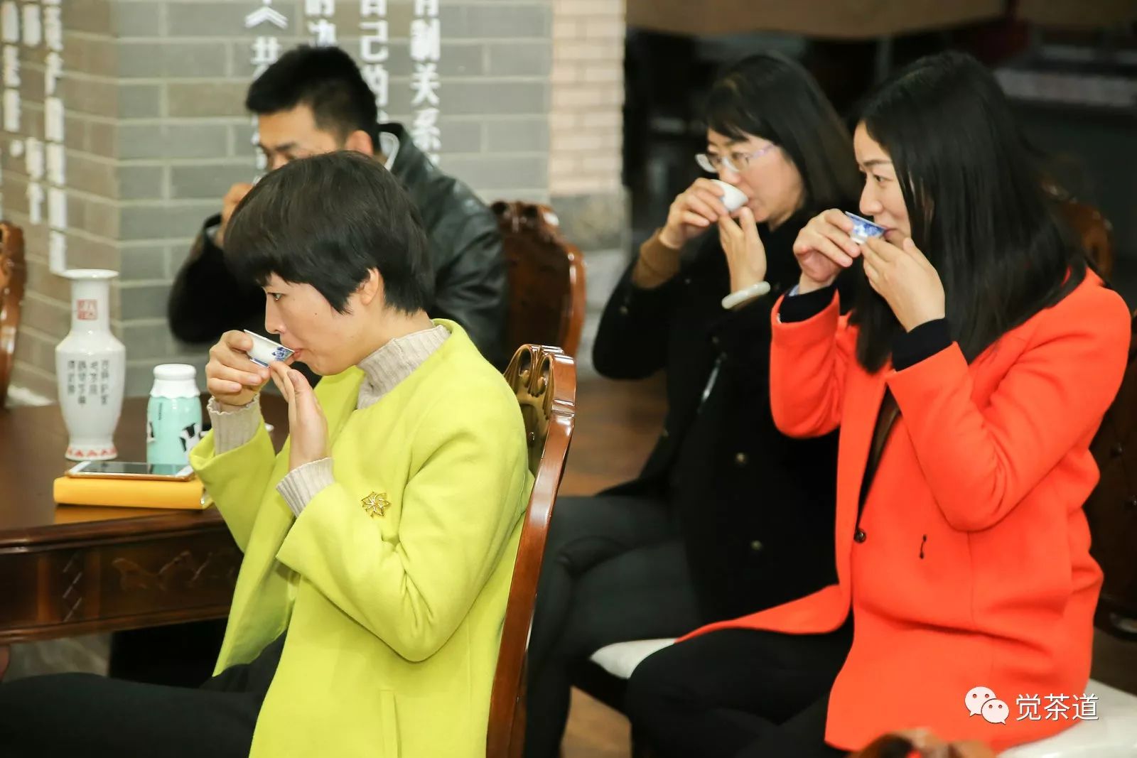 【觉茶道】汪云老师受邀为北京朝阳区女干部进行茶道培训