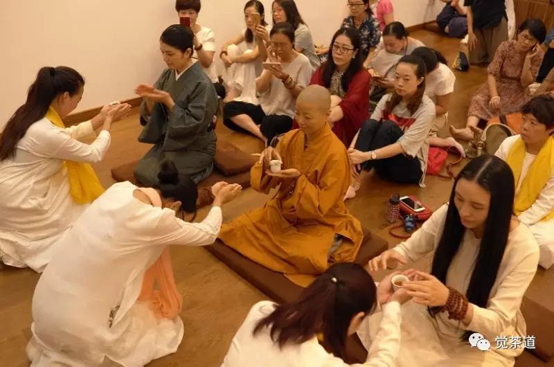 【觉茶道】花之约——日本未生流花道来觉茶道交流