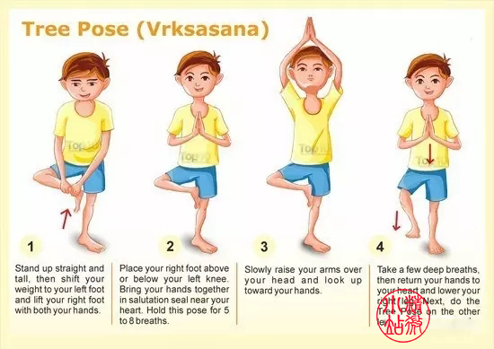 10组经典儿童瑜伽动作，在家也能动起来！