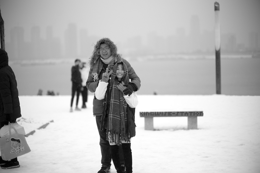 一夜雪，“从”前慢。