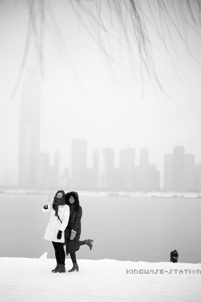 一夜雪，“从”前慢。