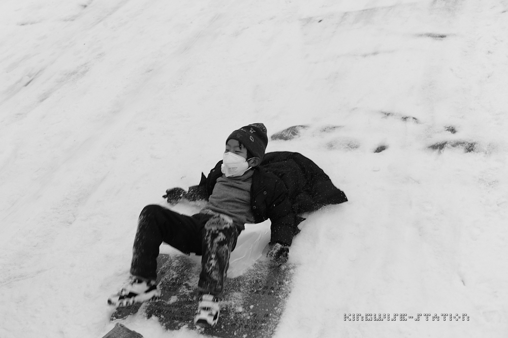 一夜雪，“从”前慢。