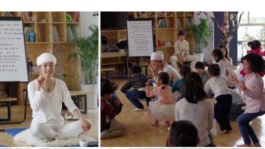 儿童的瑜伽世界