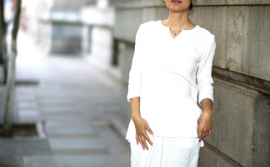 瑜伽服也有这么美的街拍