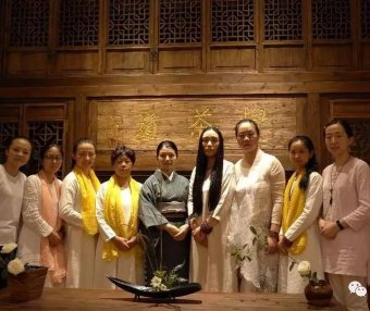 【觉茶道】花之约——日本未生流花道来觉茶道交流