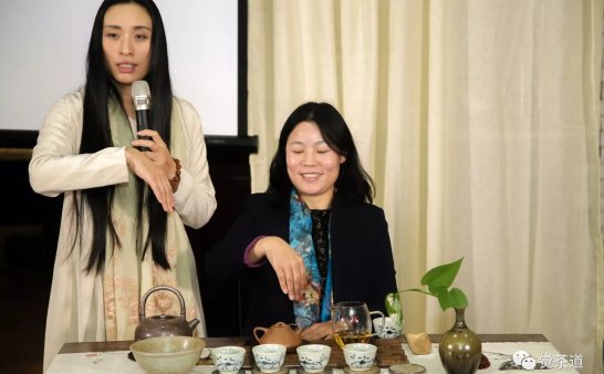 【觉茶道】汪云老师受邀为北京朝阳区女干部进行茶道培训