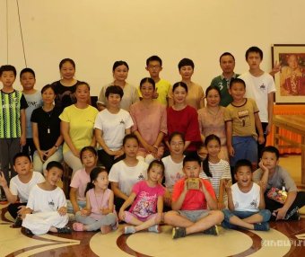 觉茶道 武汉 少儿茶艺课堂之云梦心虔寺