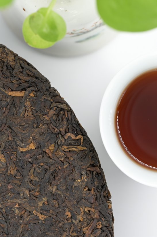 云系列-古树熟茶饼